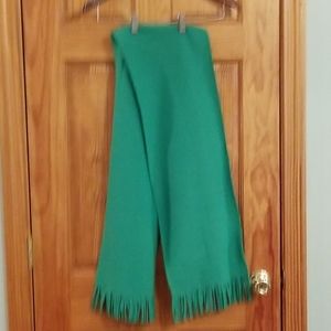 Kelly Green Felt Scarf